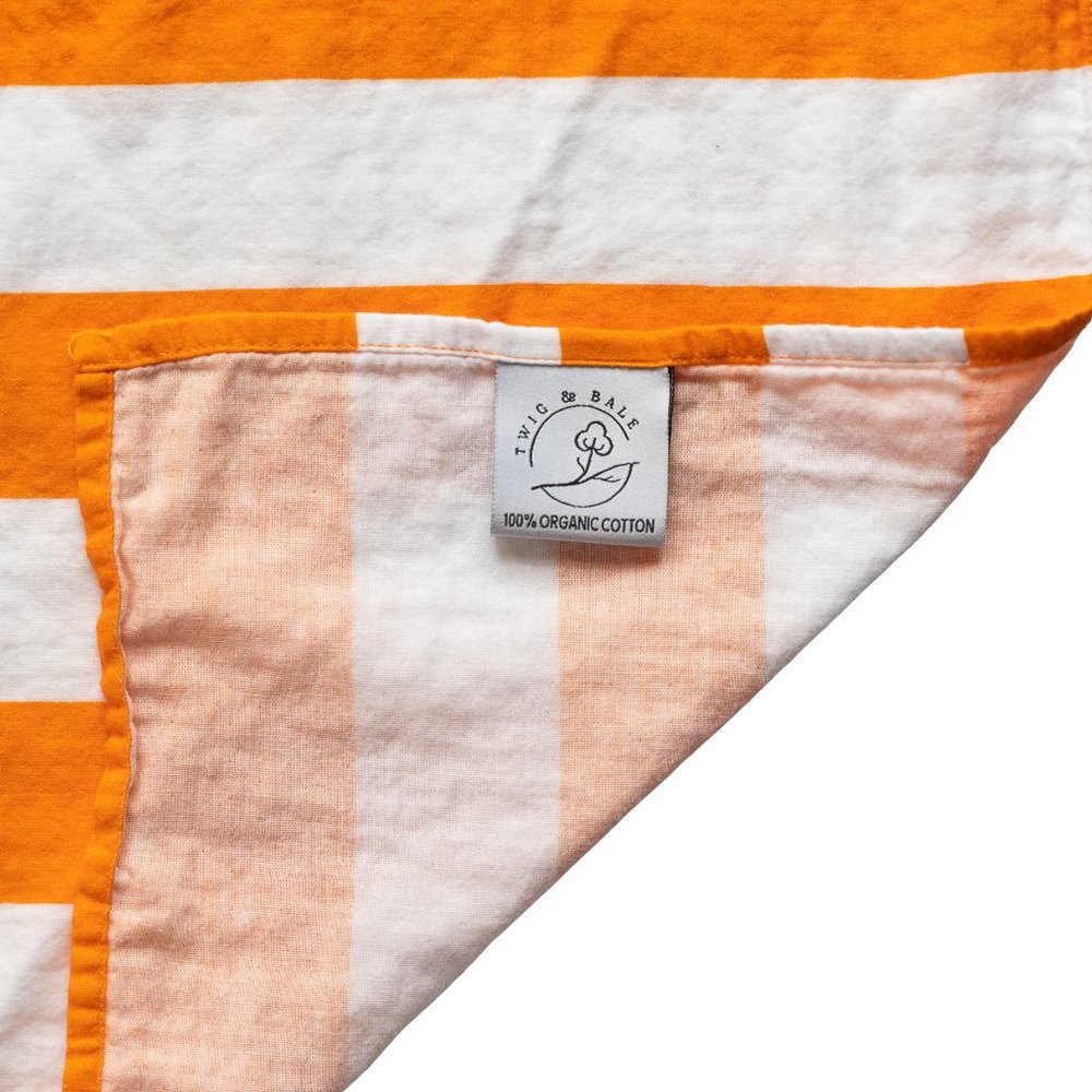 Tennessee Volunteers Inspired Baby Blanket Organic - Picture 4 of 5